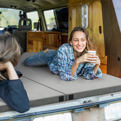 188 x 78 x 6.5cm Foldable Camping Memory Foam Mattress