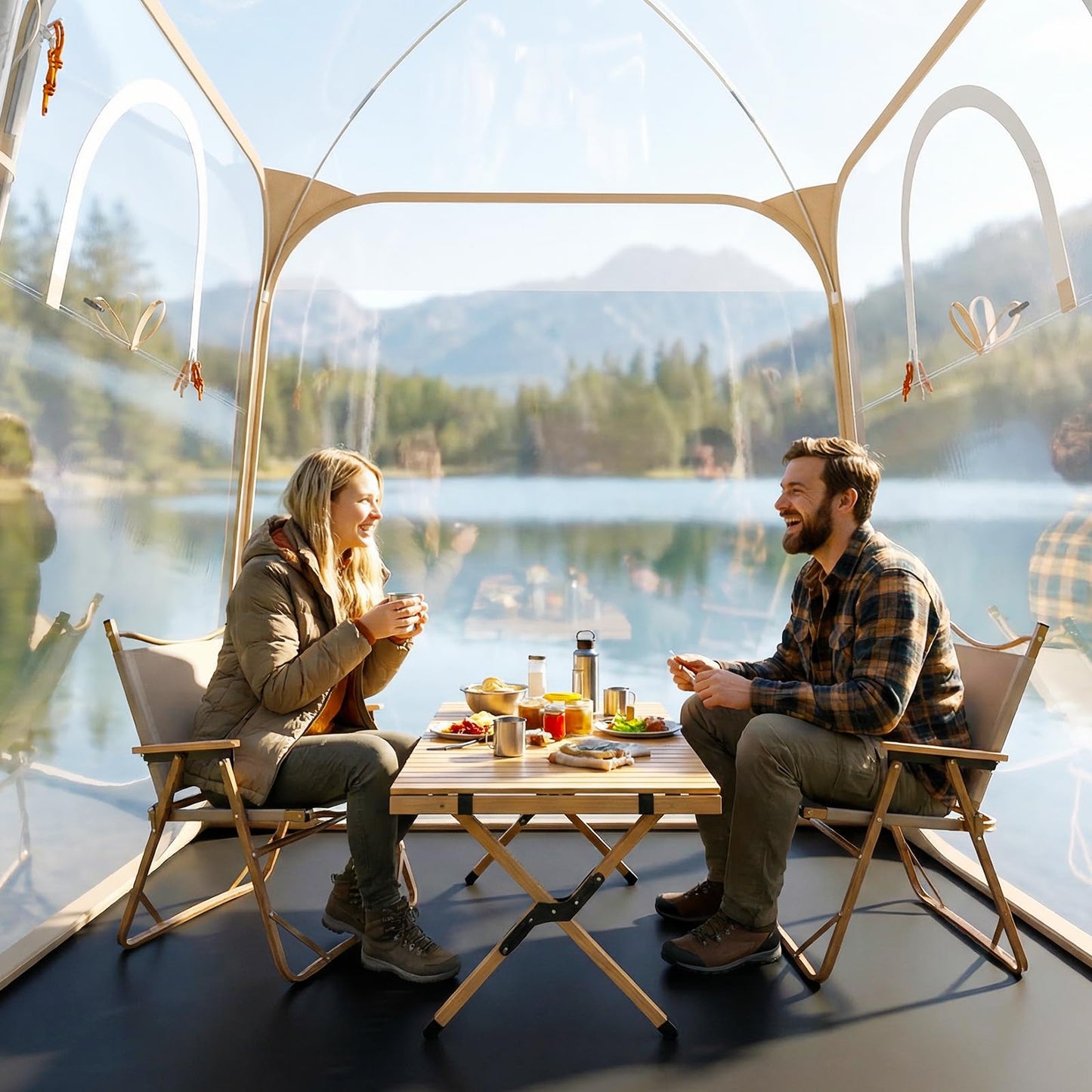 Pop up Bubble Tent, All Weather Sport Shelter Screen House with Carrying Bag
