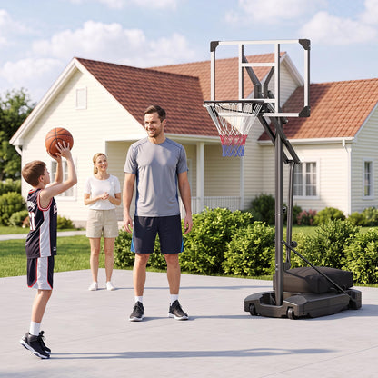 10FT Basketball Hoop and Stand for Kids and Adult