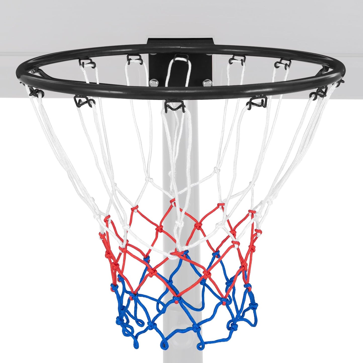 45/38 CM Heavy Duty Basketball Rim with All Weather Net and Mounting Hardware