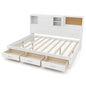 Daybed Frame with 3 Storage Drawers