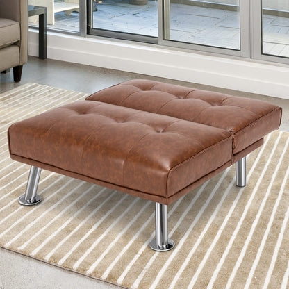 Single Sofa Chair with 3-Position Adjustable Backrest for Home Office