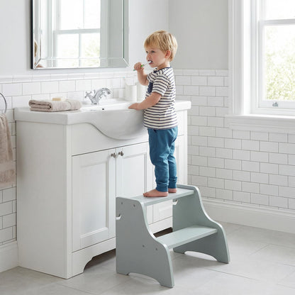 Foldable Toddler Step Stool with Chalkboards and 2-Step Stool for Boys and Girls Aged 2+