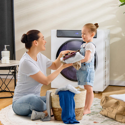 4KG Compact Dryer with Stainless Steel Tub and Multi-layer Filtration