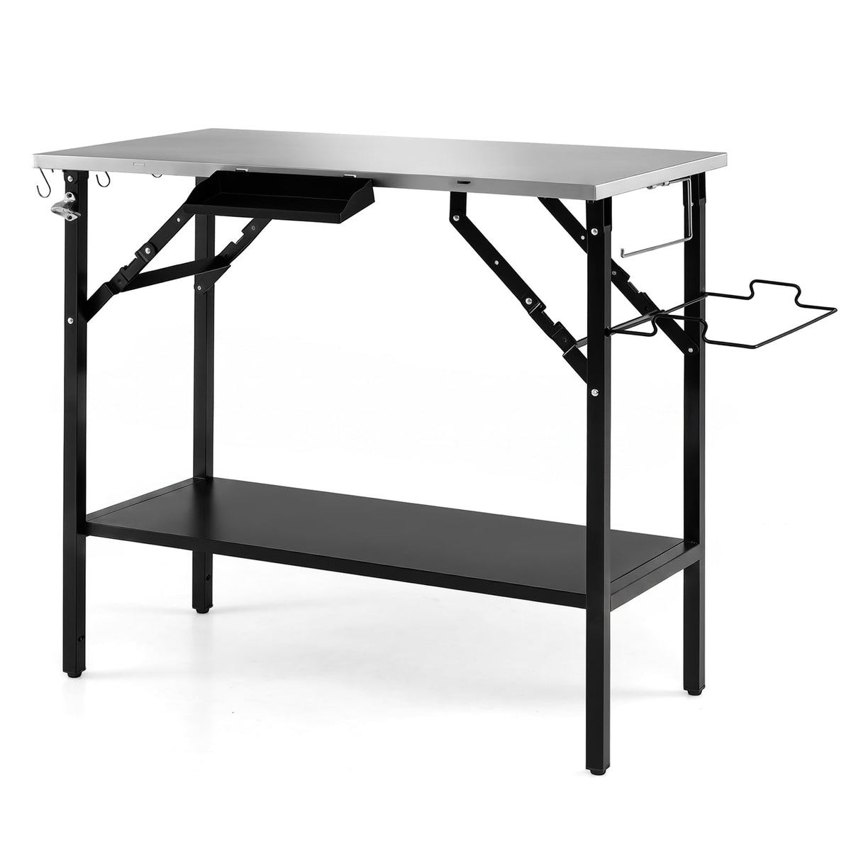 3ft Folding Camping Table for Picnic, BBQ, Parties, Portable Design