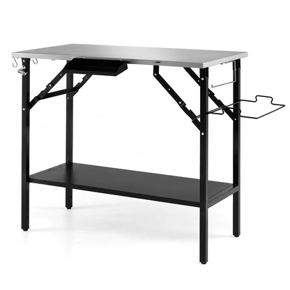 3ft Folding Camping Table for Picnic, BBQ, Parties, Portable Design