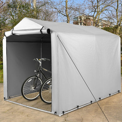 Outdoor Storage Shed Portable Garage Shelter for Bikes