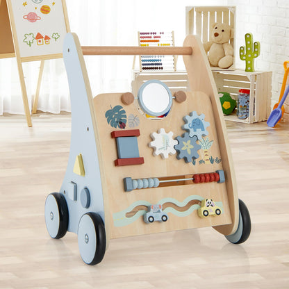 7 in 1 Toddler Push Along Toy with Activity Center