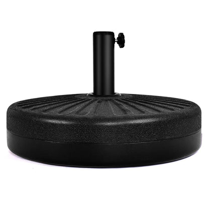 40KG Water and Sand Fillable Umbrella Stand with Built-in Handle