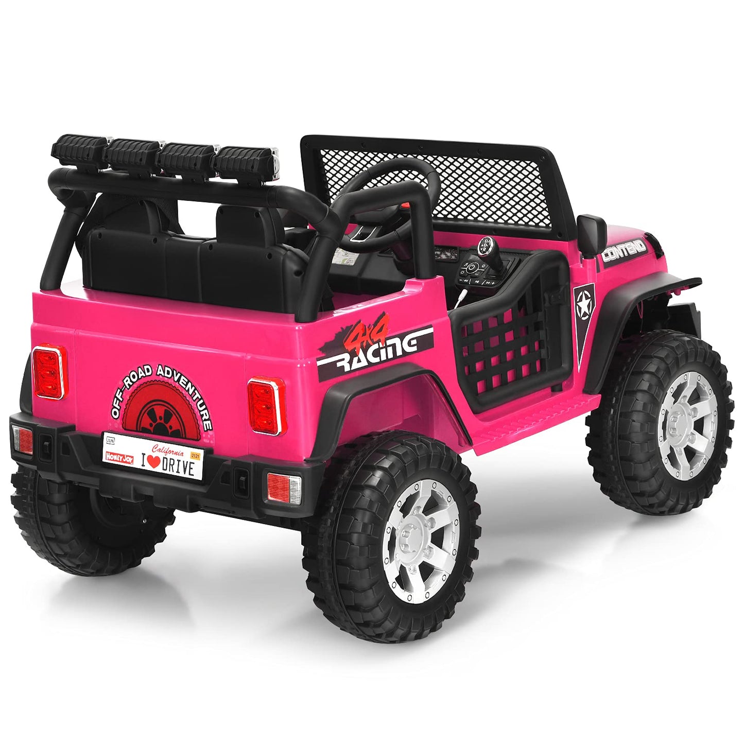 2 Seat Kids Ride on Truck with Parent Remote Control