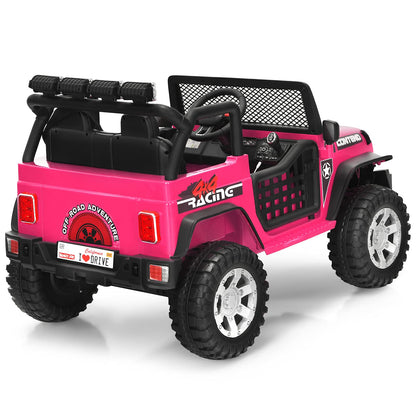 2 Seat Kids Ride on Truck with Parent Remote Control