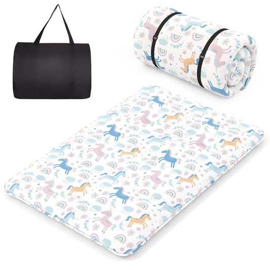 Japanese Floor Mattress with Washable Cover and Carry Bag