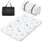 Japanese Floor Mattress with Washable Cover and Carry Bag