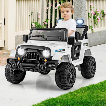 12V Kids Ride on Truck with Remote Control and 3 Speeds
