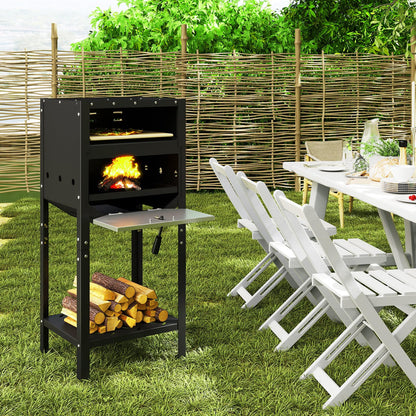 30 cm Outdoor Pizza Oven Pizza Peel and Oxford Cloth Cover