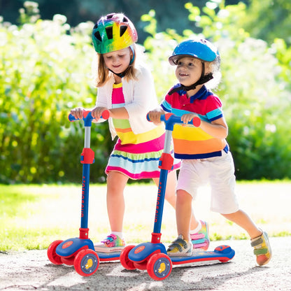 3 Wheel Foldable Scooters with Light up PU Wheels