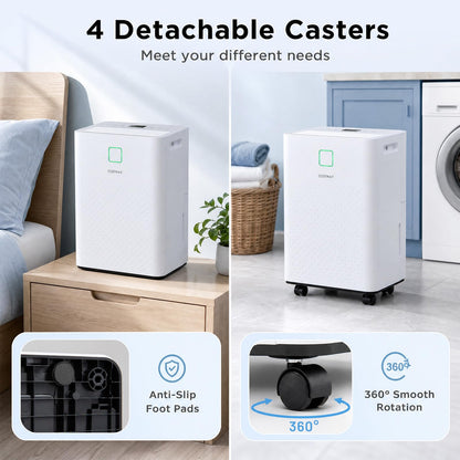 10L/Day Dehumidifier and Electric Dehumidifier with 3 Modes