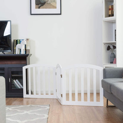 61 cm Height Safety Fence with 2 PCS Support Feet for Dog Cat Baby