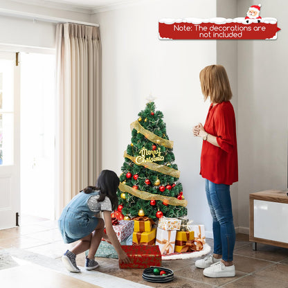 Optical Fiber Christmas Tree Pre-Lit Artificial Xmas Tree