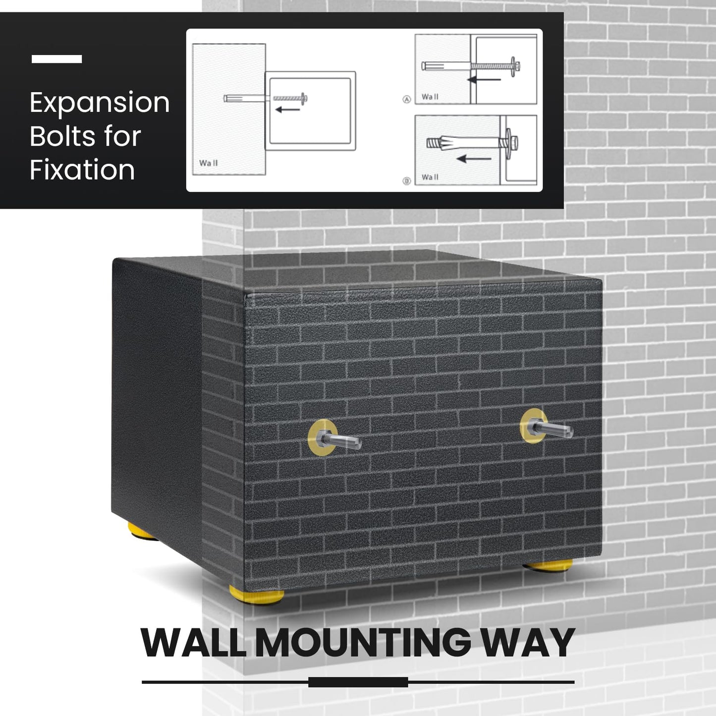 Security Safe Box, Electronic Safety Cabinet with Digital Keypad