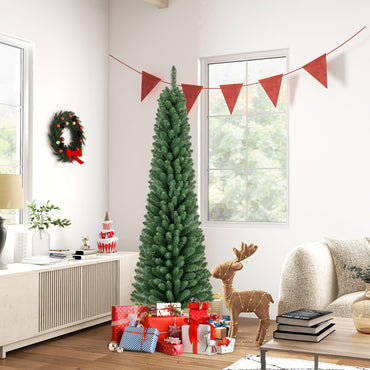 Artificial Christmas Tree with Quick Shape Technology and Lush Branch Tips