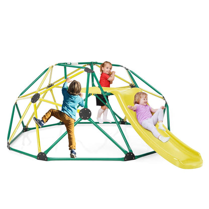 Toddler Climbing Frame Monkey Bar Jungle Gym with Fabric Cushion