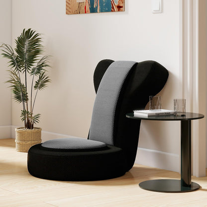 Lazy Sofa Chair with Adjustable Headrest and Backrest