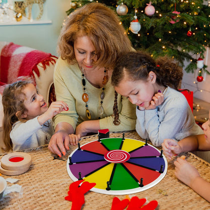 15" Color Prize Wheel with Dry Erase Marker and Eraser