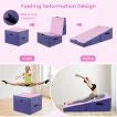 Incline Gymnastics Mat Indoor Outdoor Folding Exercise Yoga Mat
