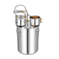 13.6/22/38L Stainless Steel Water Alcohol Distiller with Build-in Thermometer