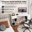 L-Shaped Computer Desk with Storage and Open Shelves for Living Room Bedroom