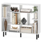 Modern Geometric Bookcase with Anti-tipping Devices