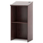 Podium Stand Hostess Stand for Speakers with Storage Shelf
