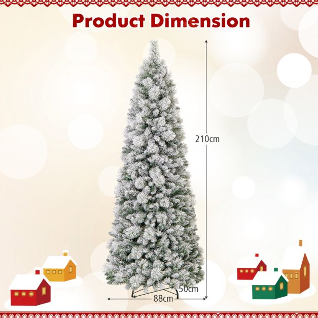 Pop up Artificial Christmas Tree with PVC Tips and Pine Needles