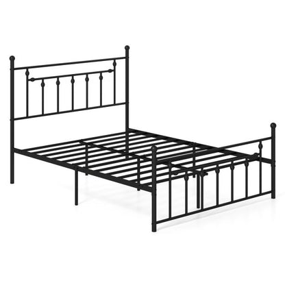 Single/Double/King Size Metal Bed Frame with Headboard