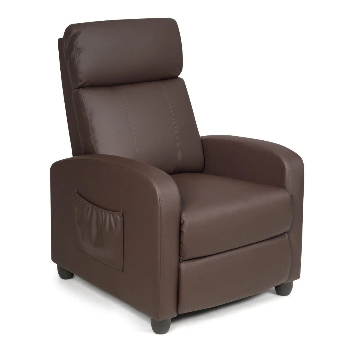 Recliner Armchair with Reclining Function and Adjustable Leg Rest