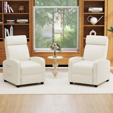 Recliner Armchair with Reclining Function and Adjustable Leg Rest