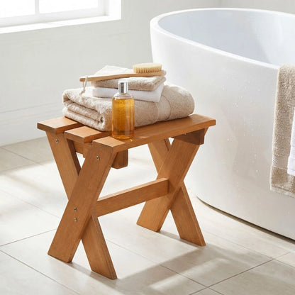 Side Table Flower Stand Small Solid Wood Accent End Table