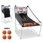 Dual Shot Electronic Foldable Basketball Arcade Game