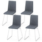 Upholstered Dining Chairs Set of 2 Kitchen Dinner Chairs